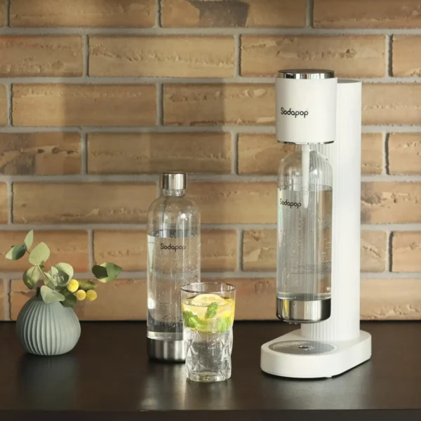 Sodapop Cooper (bijeli) + Gratis zamjenski CO2 cilindar